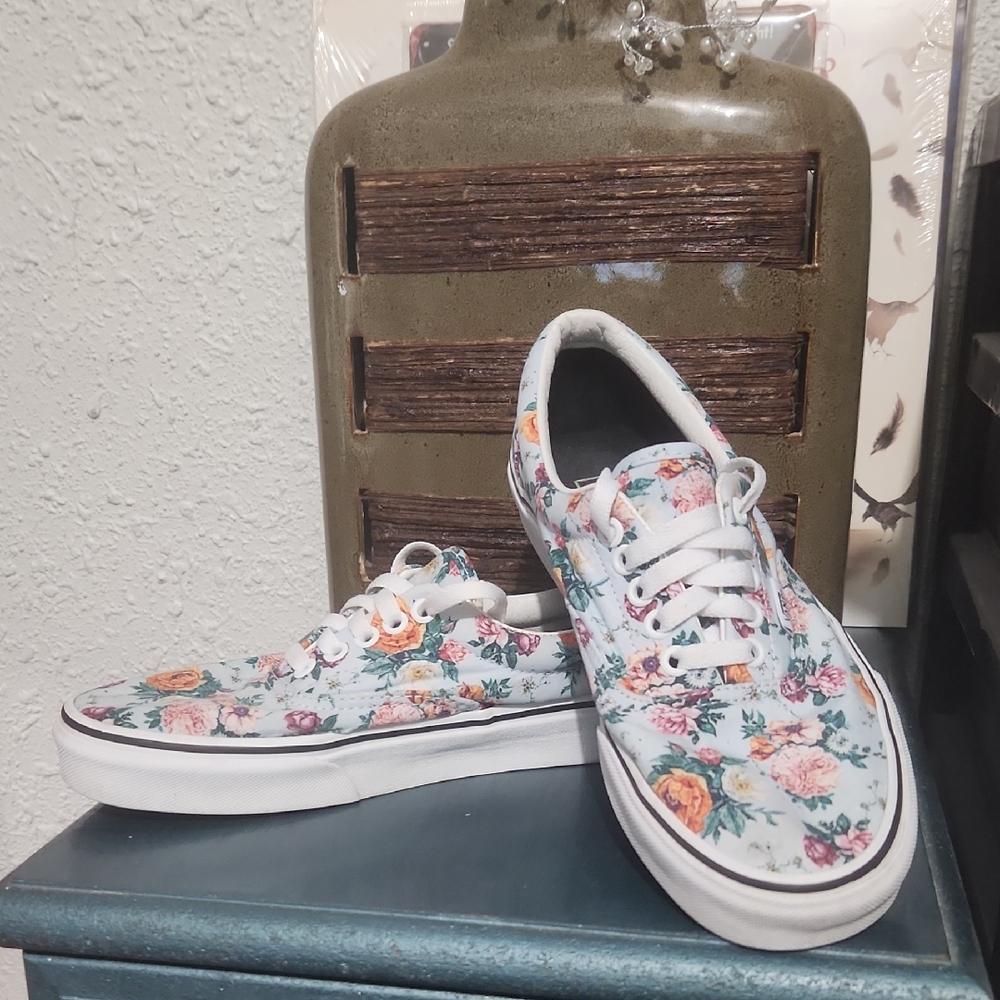 Floral Vans Shoes